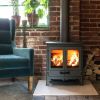 All New Charnwood Island 1 Stove MF with low legs