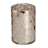 speckled gold / siolver glass Arabasque Tealight holder