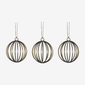 Garden Trading Set of 3 Cromwell Baubles