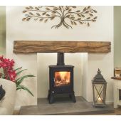 Newman Fireplace Dartmoor Oak Effect Stone Beam