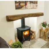Newman Fireplace Hartland oak effect stone beam