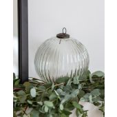 Garden Trading Murrine Bauble, Large - Clear