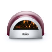 Delivita Berry Red Wood Fired Pizza Oven
