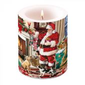 Ambiente Santa Christmas Candle - Big