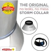 Storm collar with joint seal 