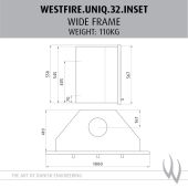 Westfire Uniq 32 steel front Wide frame