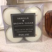 Parlane Vanilla & Brown Sugar Tealight Candles 12pk