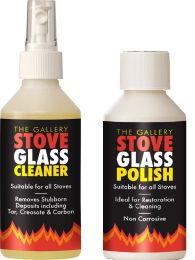 Stove Glass Cleaner and Polish