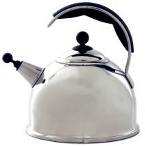 AGA - W2147 Polished Stainless Steel Whistling Kettle 