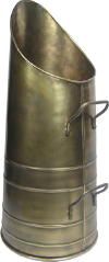 Antique Brass Dryton Hod Coal Bucket