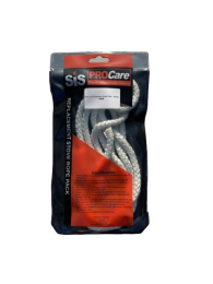 SIS Stove Rope Pack 9mm Standard White (2 meter cut length)