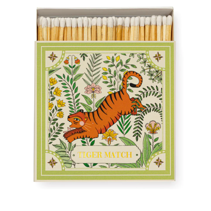 Archivist Gallery Ariane's Green Tiger Box of Matches