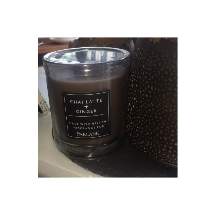 Parlane Chai Latte & Ginger Double Wick Candle