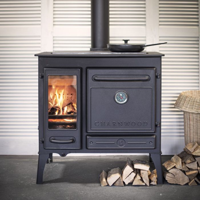 Charnwood Haven Stove with high legs