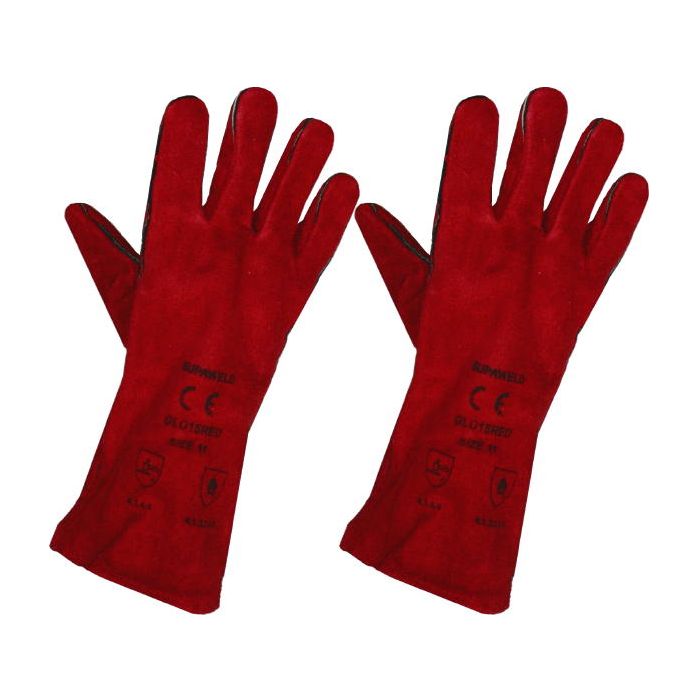 Heat Resistant Gloves (Red)