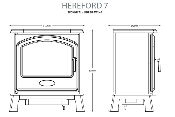 Hereford 7 Electric Dimensions
