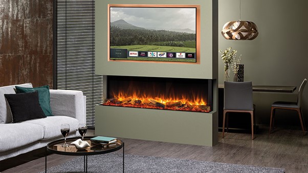 Modern electric Fires for large spaces