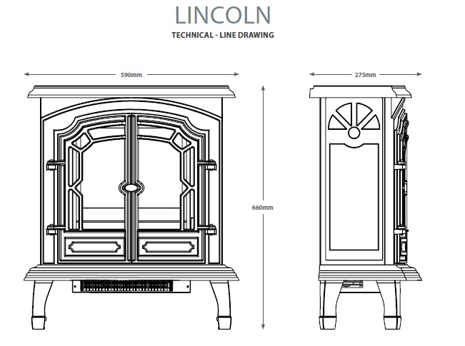 Lincoln Dimensions